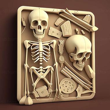 3D model My Bones game (STL)